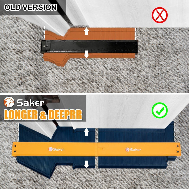 Saker® verbindingsprofielmeter