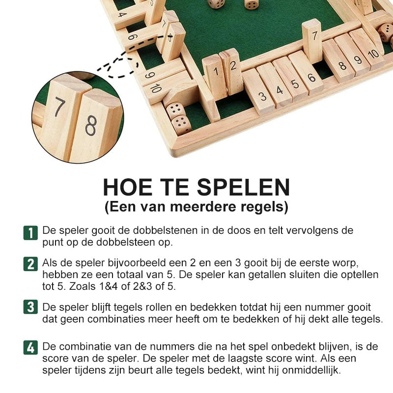 Houten bordspel