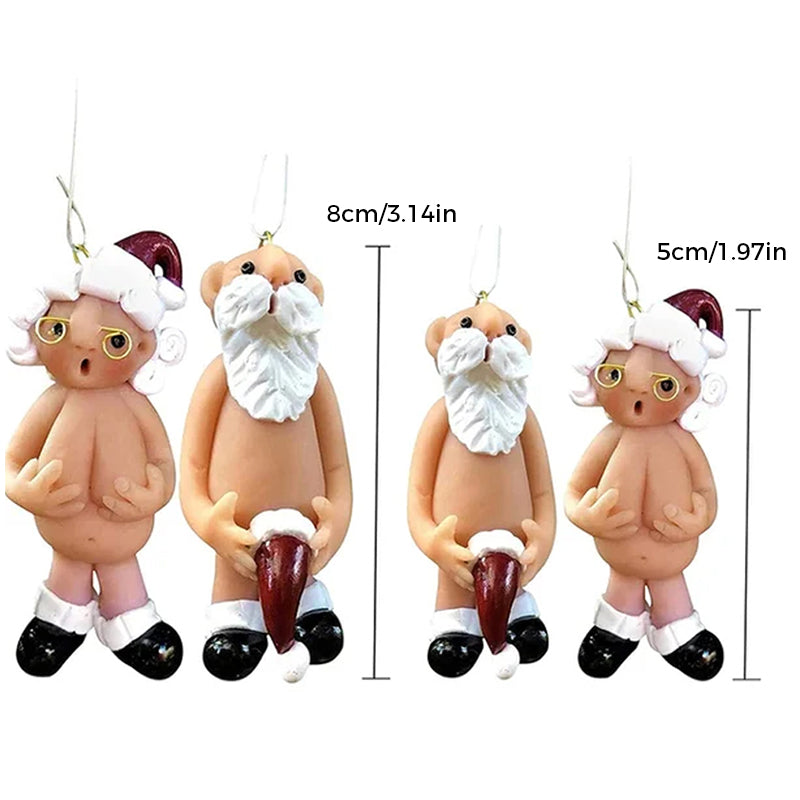 Kerstman Hanger Hars Kerstdecoratie