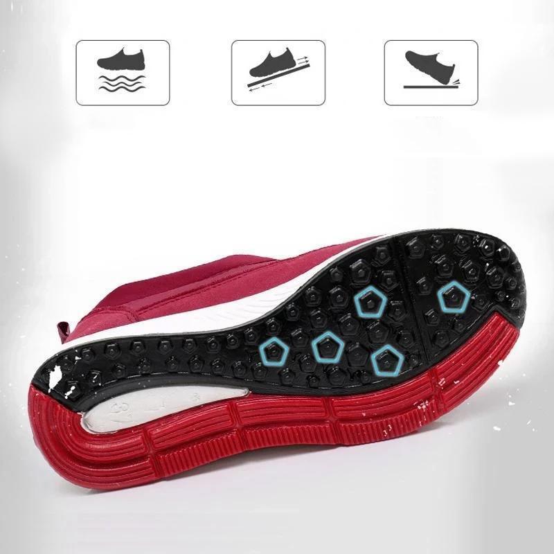 Pluche dikke katoenen sneeuwschoenen