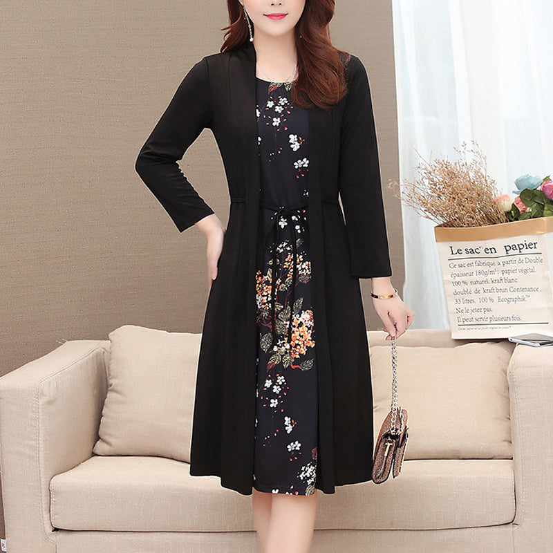 TWEEDELIGE JURK MET TEMPERAMENT