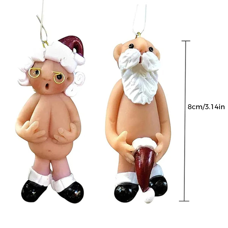 Kerstman Hanger Hars Kerstdecoratie