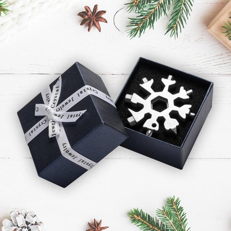 18-in-1 roestvrijstalen sneeuwvlokken multitool