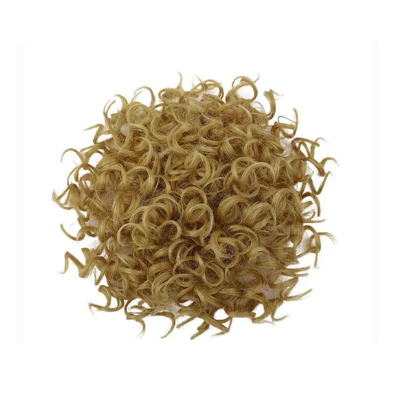 Elastisch trekkoord Los kort krullend knotje