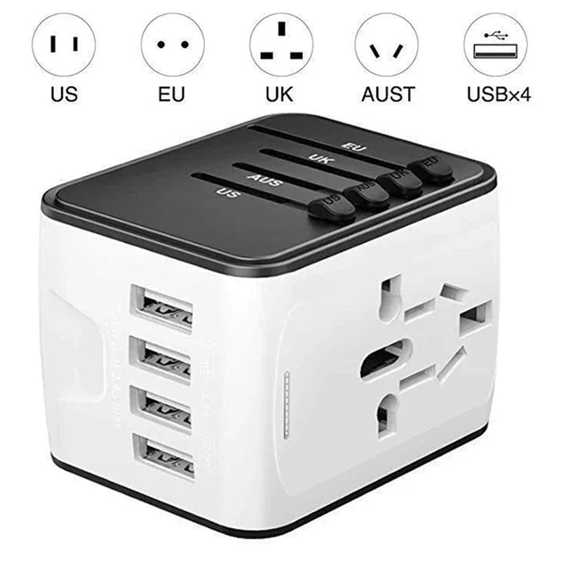 Universele Smart Travel Adapter spannings omvormer