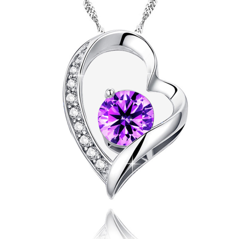 Ketting met kristallen hart