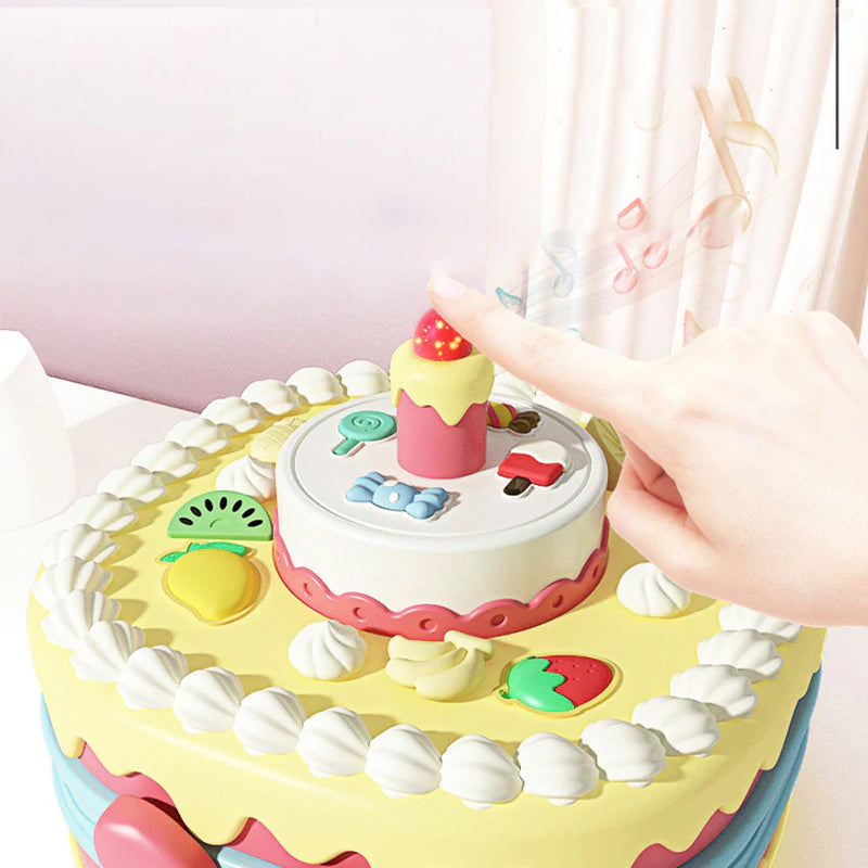 Gekleurde Klei Taart Set