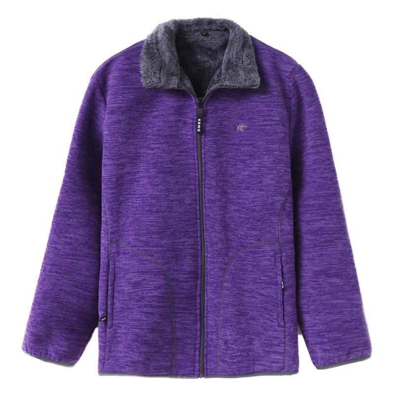 Warme fleece jas voor dames