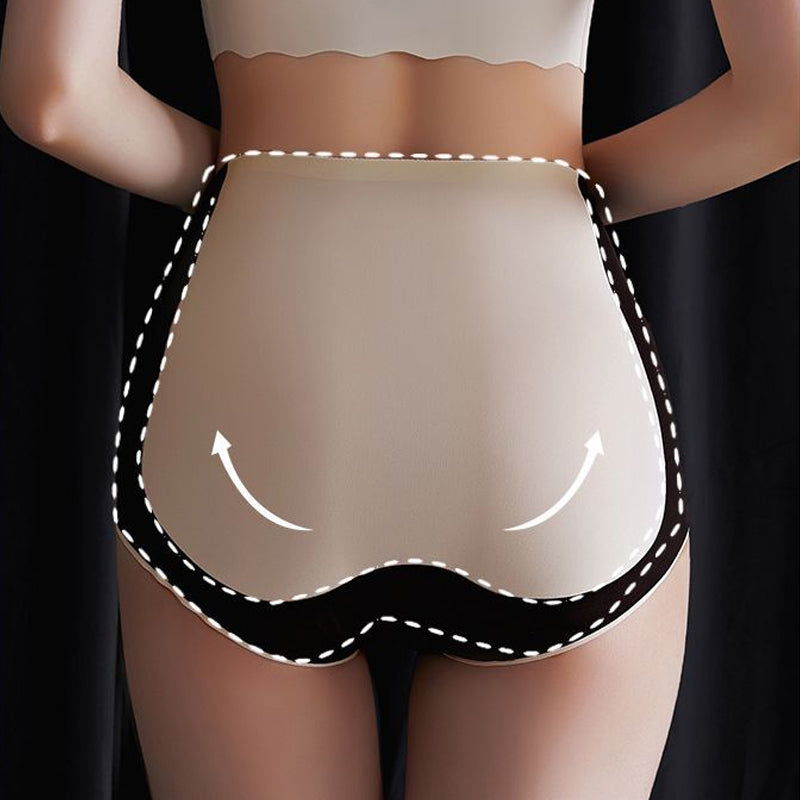 Damesondergoed van ijszijde met hoge taille en buikcontrole