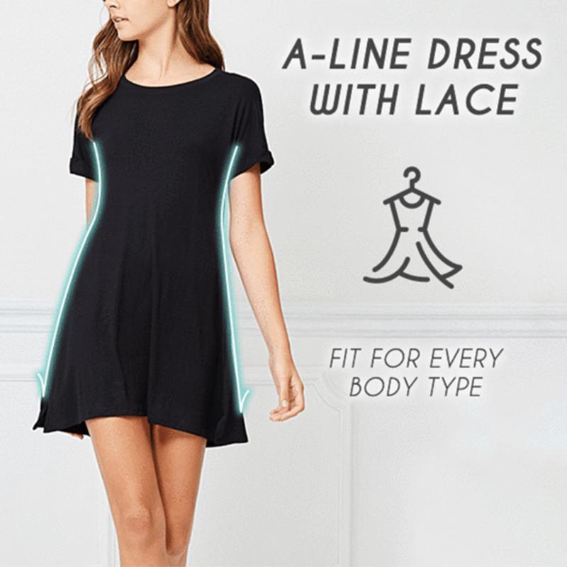 Zomerreisjurk met korte mouwen