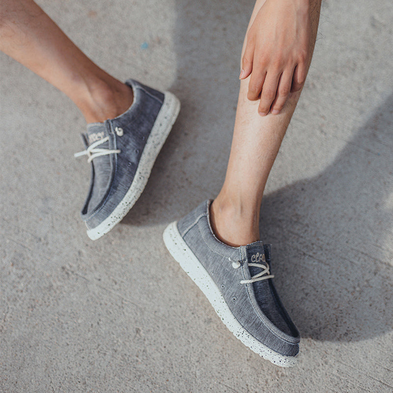 Grote maten casual canvas schoenen