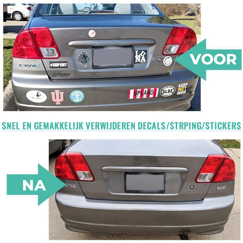 Wielschijf voor het verwijderen van stickers