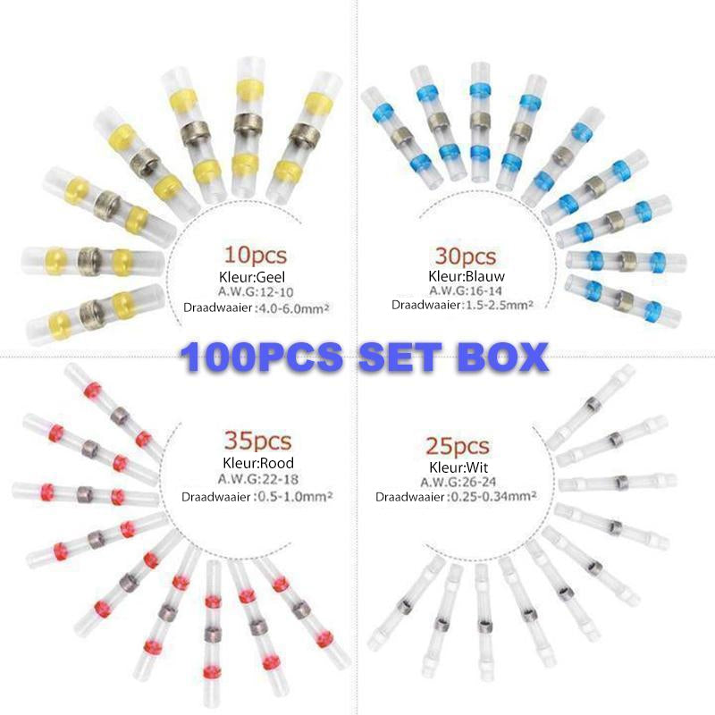 Nieuwe waterdichte soldeerdraadconnectoren