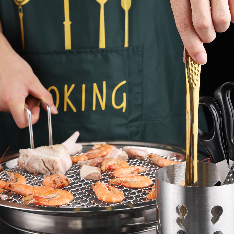 Grilltang van roestvrij staal