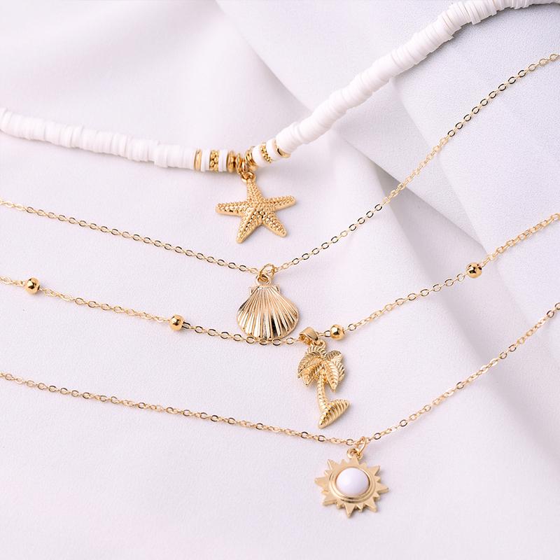 Meerlagige Y-vormige hanger ketting