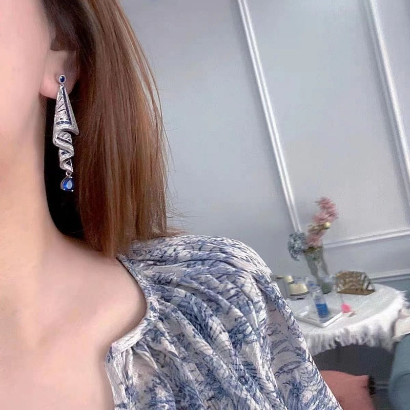 Vintage satijnen Oorknopjes