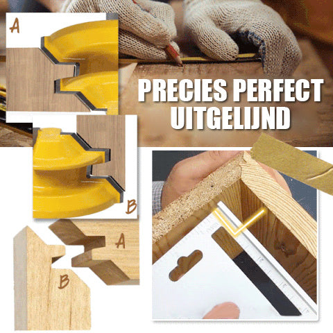 Domom 45 graden verstekfreesfrezen