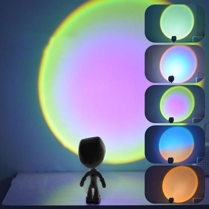 Projectielamp The Sun Never Sets