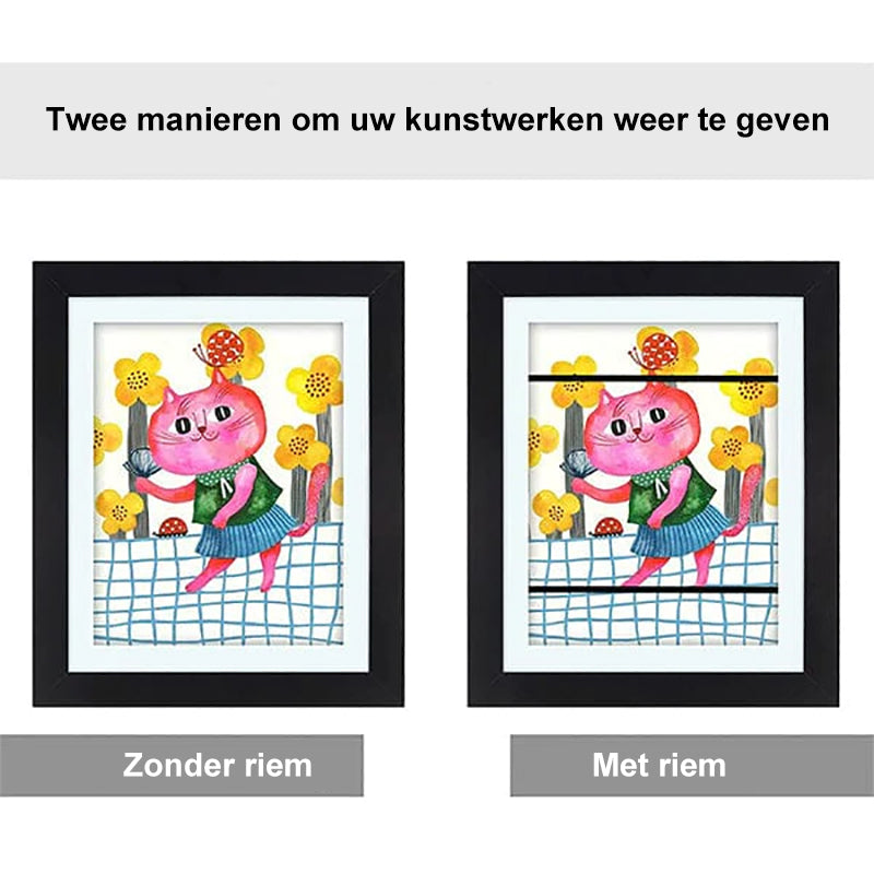 Kinderkunstprojecten 10x12,5 kinderkunstlijsten