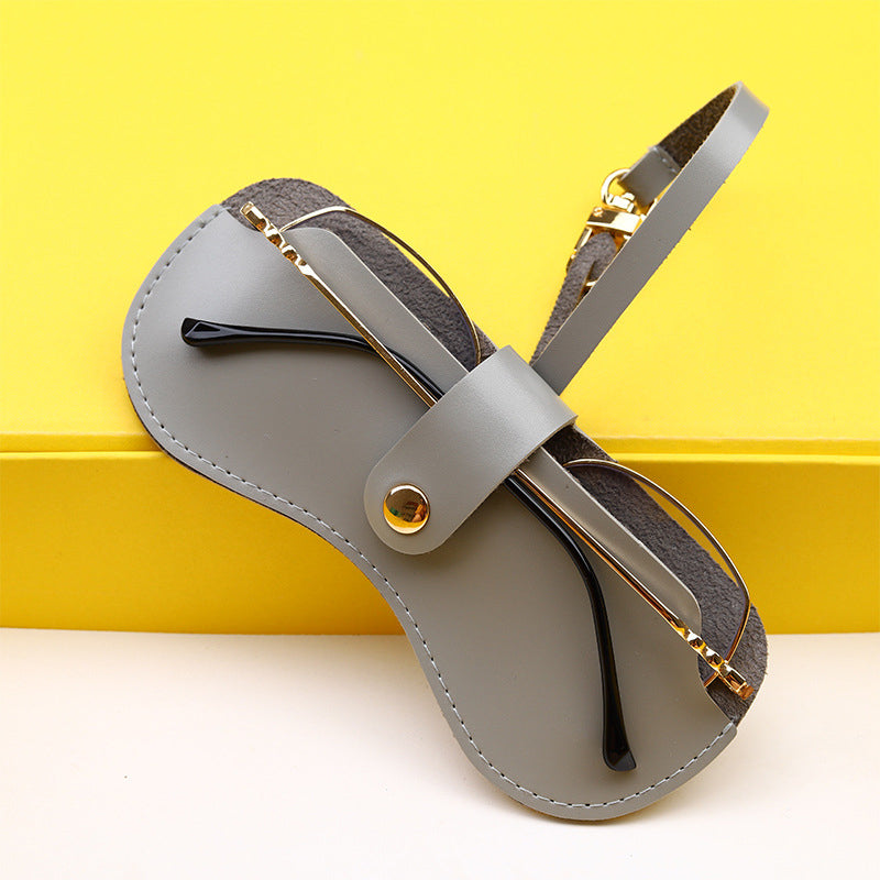 Zonnebrillentas van zacht leer