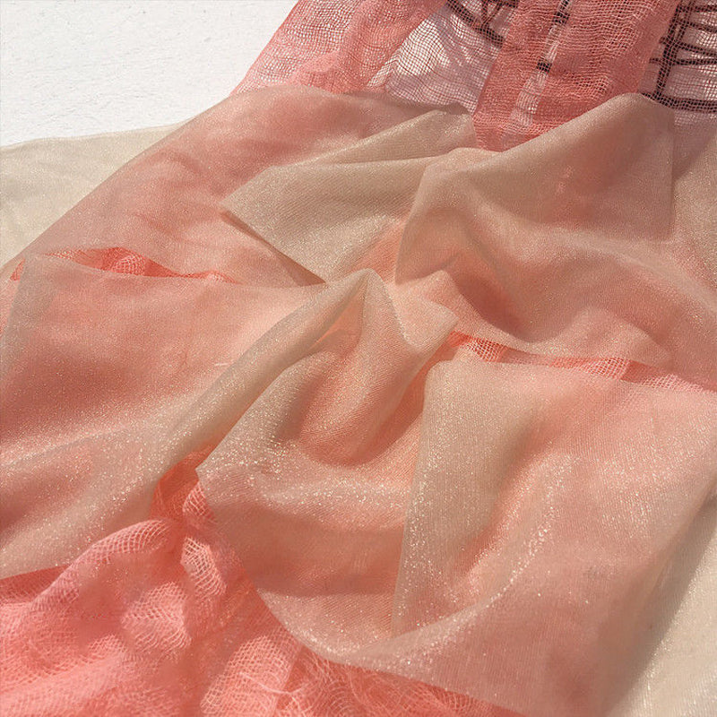 Parelmoerachtige zijden kousen