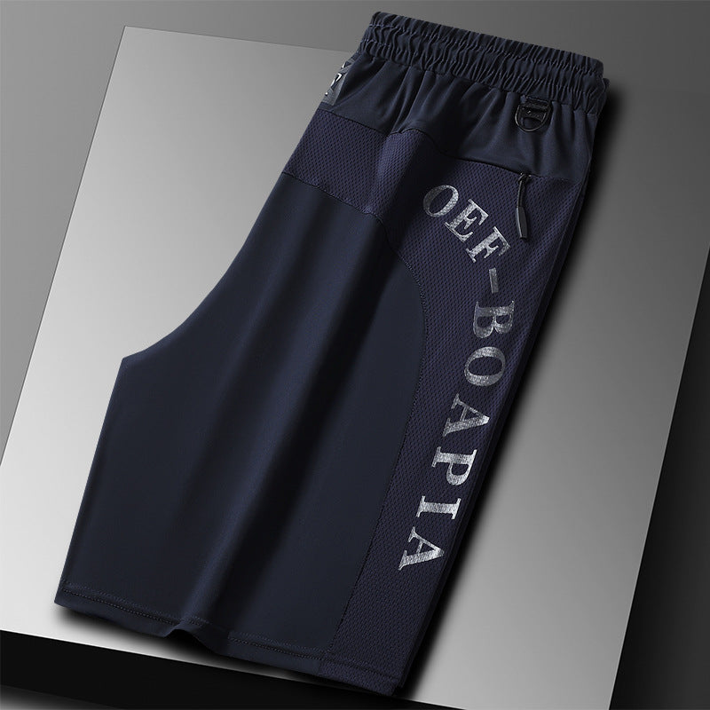 Zomer elastische korte sportbroeken