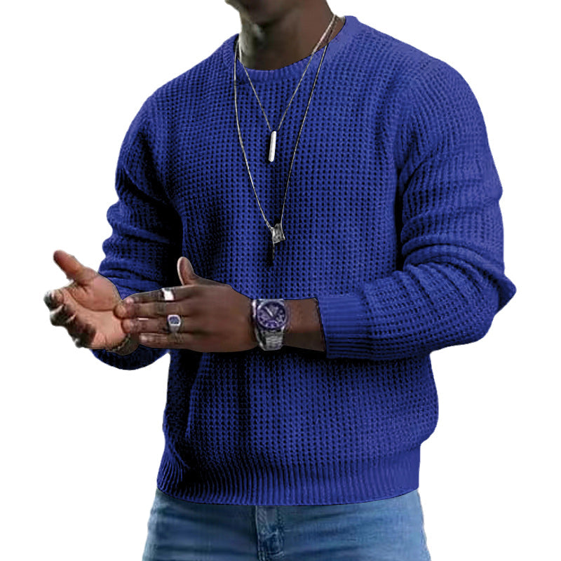 Trui met ronde hals en lange mouwen