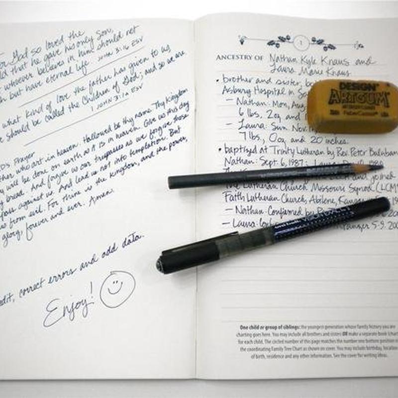 Stamboom Notitieboek - Herinneringen aan Voorouders