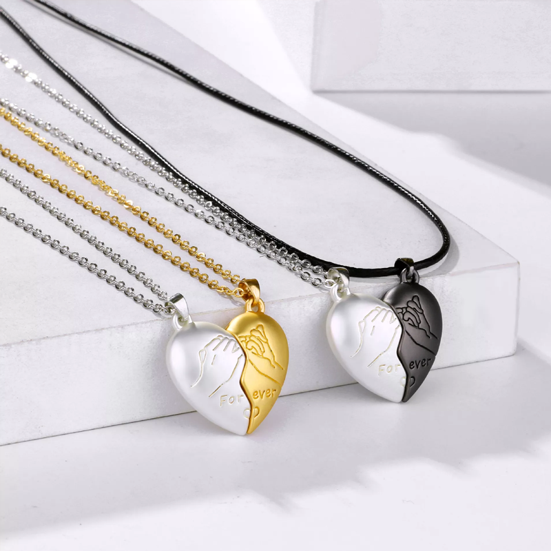 Side by Side Bijpassende Ketting met Magneet