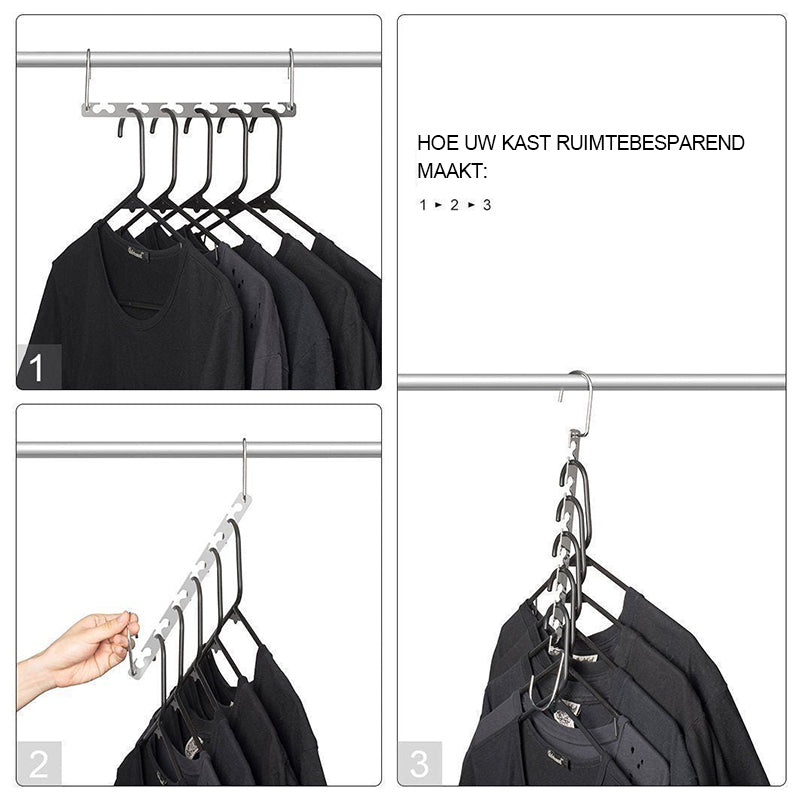 Hirundo Magic Kleding RVS Hangers
