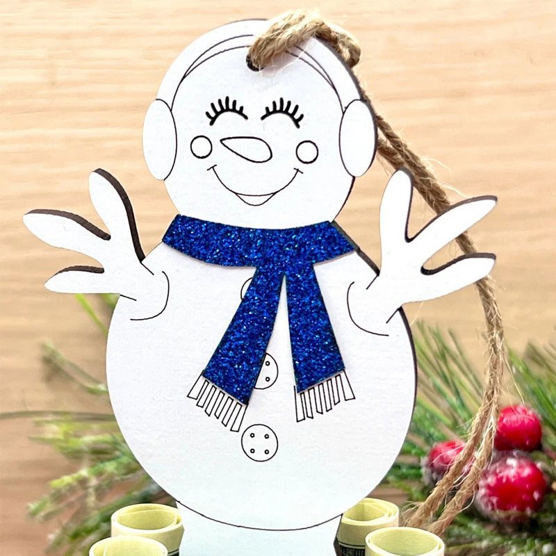 Unieke kerstgeldhouder