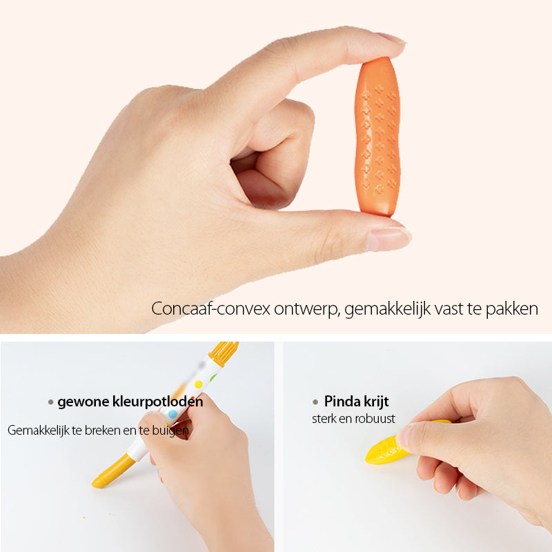 Pindakleurpotloden voor kinderen