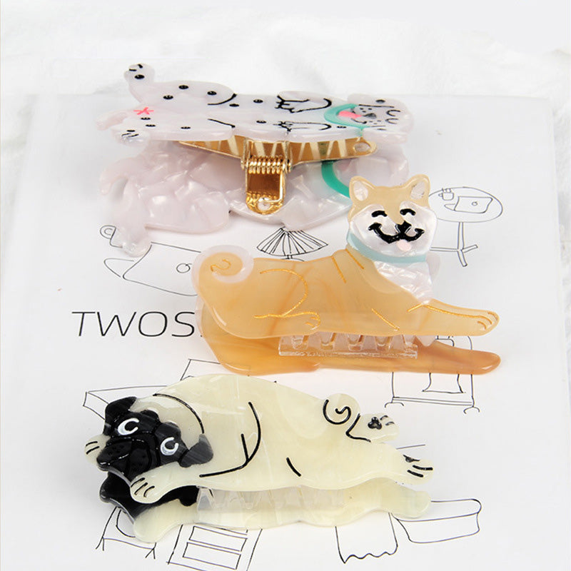 Schattige dierenhaarklauwclips