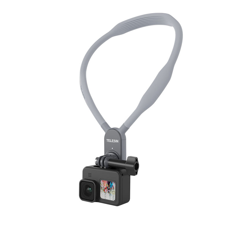 U-vormige nekhouder voor sportcamera