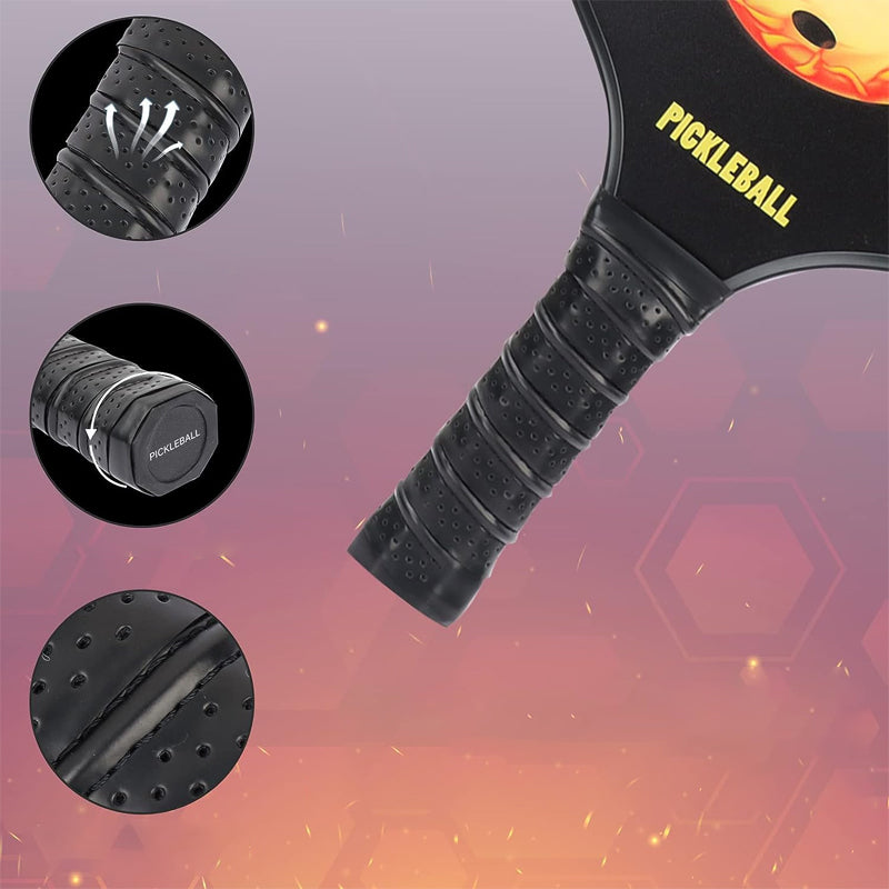 Nieuwe glasvezel pickleball paddle-set