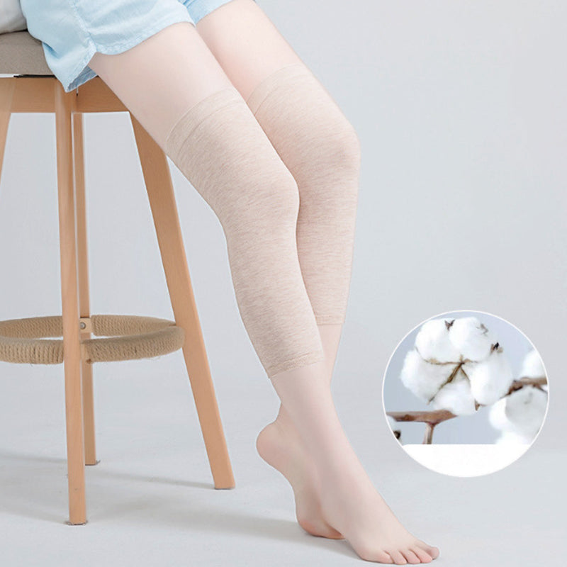 Zomer ademende kniekousen