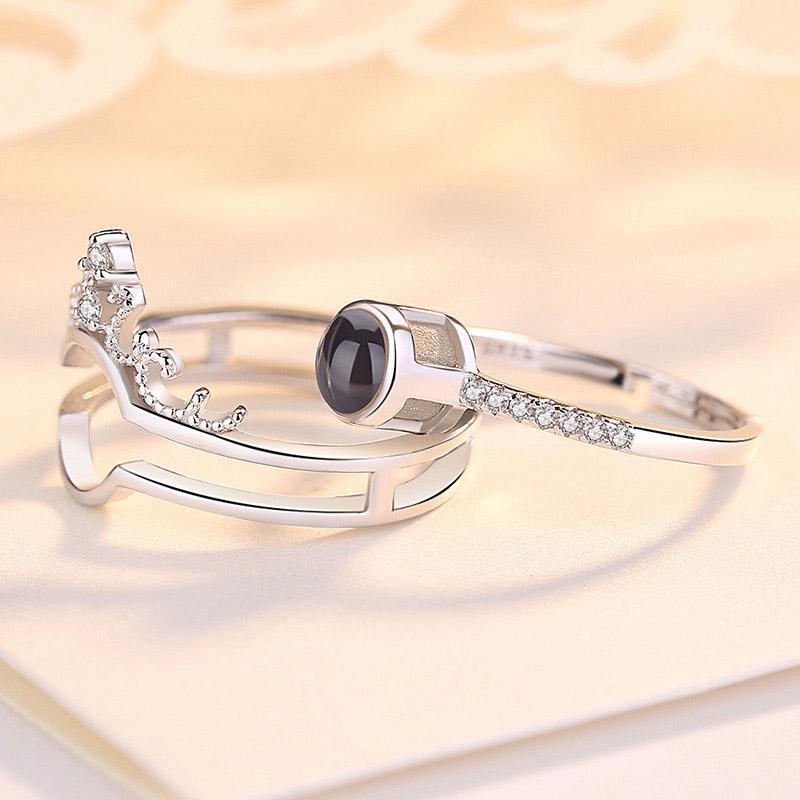 Zilveren Ring, Armband en Puzzel Juwelendoos