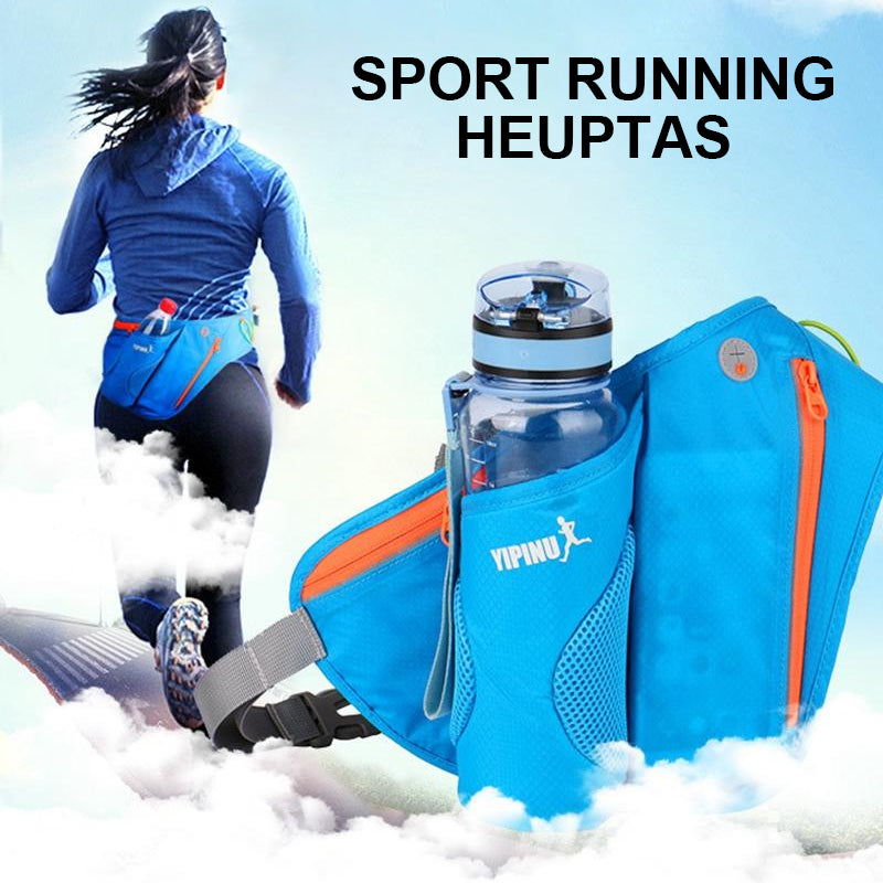 Heuptas met sport  waterfles