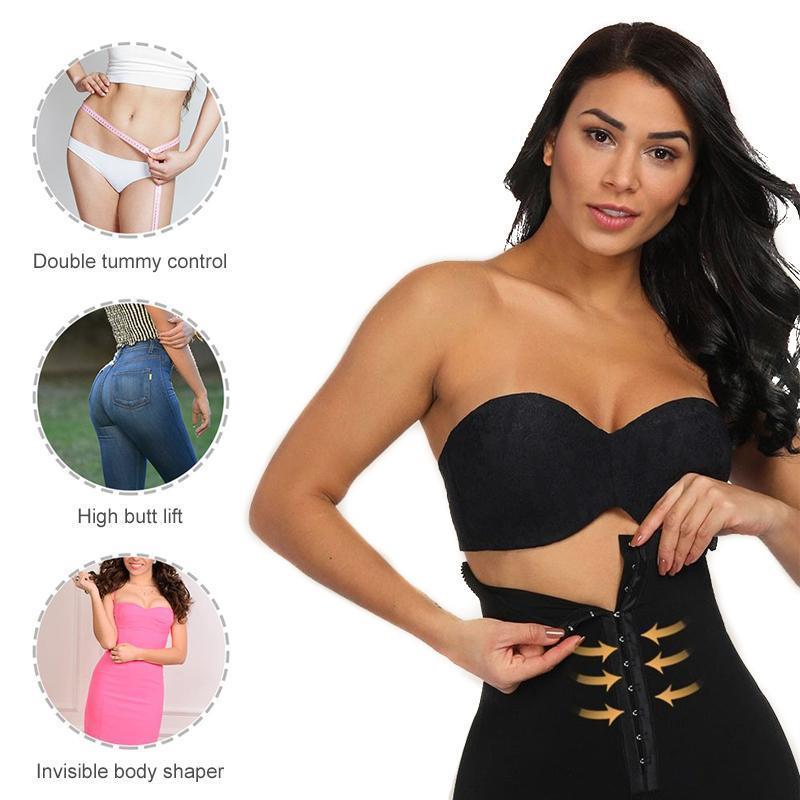 Bodyshaping slipje met hoge taille en compressiegordel
