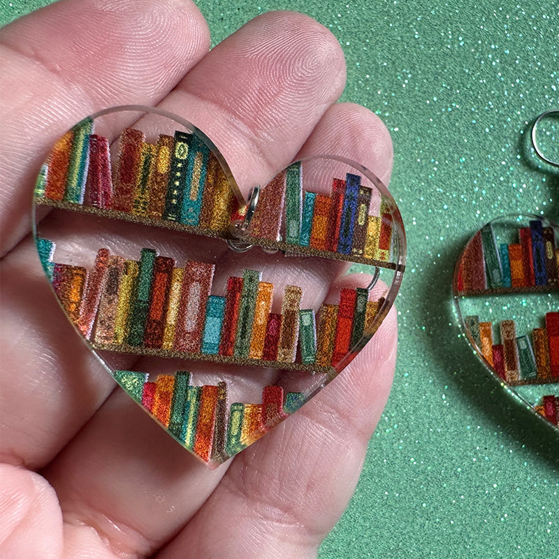 Boek oorbellen / oorbellen voor boeken liefhebbers