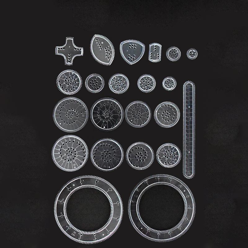 Magische rossen bloemliniaal