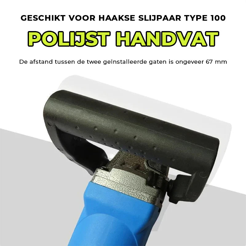 Handgreep haakse slijper