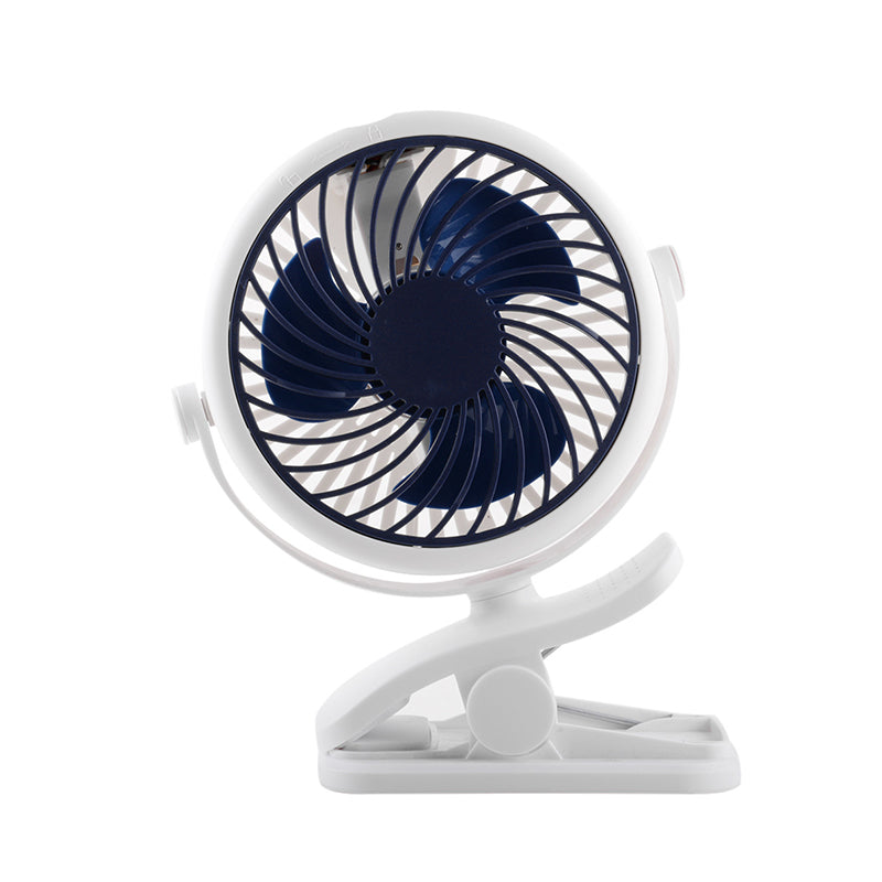 Draagbare stille clipventilator met 360 ° rotatie