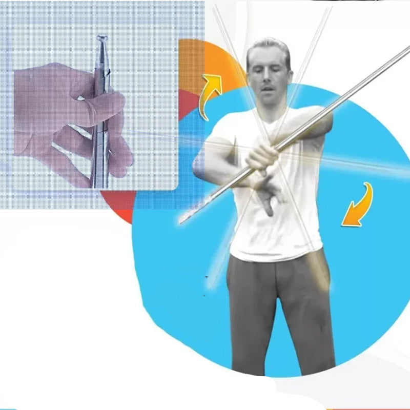 Telescopische stok in de zak