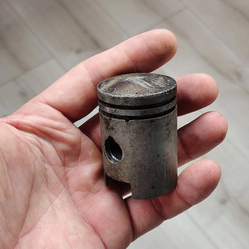 Piston Art Skull Sleutelhanger