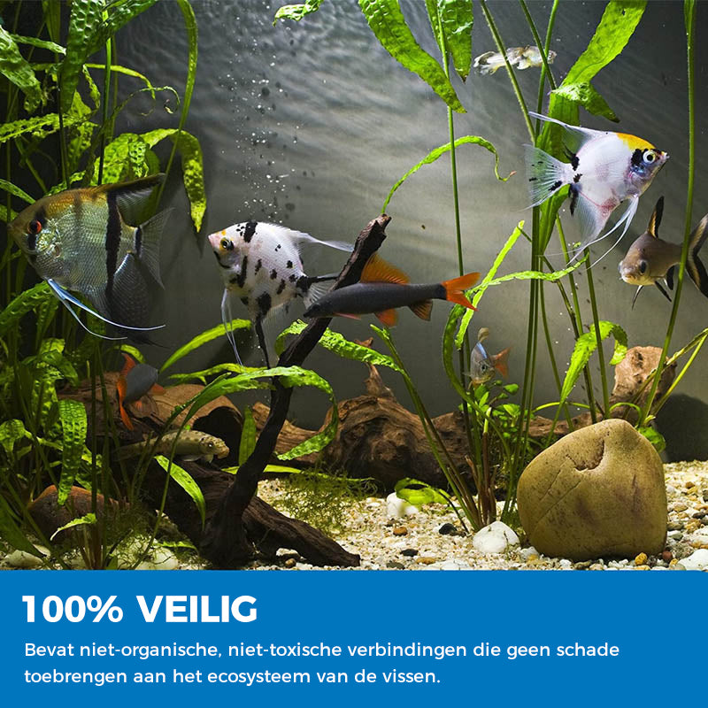 Aquarium zuiverend poeder