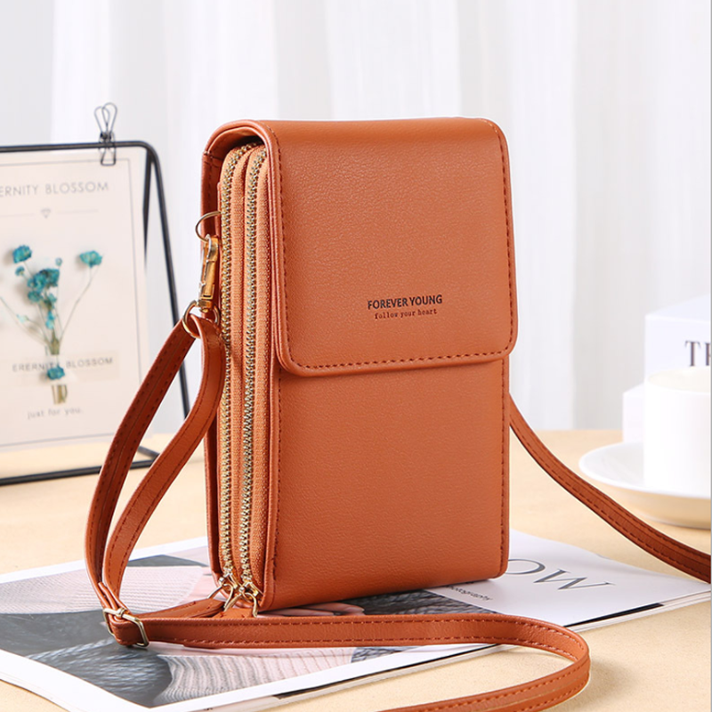 Crossbody-telefoontas met touchscreen met grote capaciteit