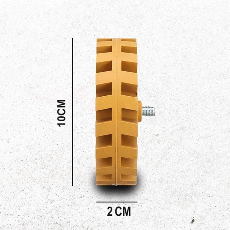 Wielschijf voor het verwijderen van stickers