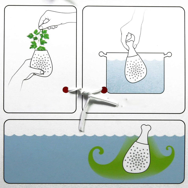 Kippenpootvorm Soepfilter