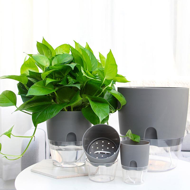 Zelfbewaterende hydrocultuur bloempot